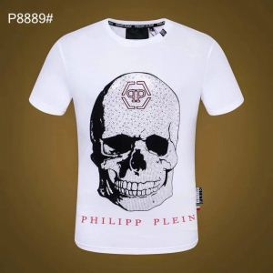 半袖Tシャツ 2色可選  大人っぽい印象が素敵 華やかムードを演出して PHILIPP PLEIN フィリッププレイン