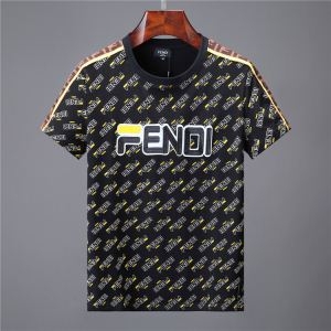 半袖Tシャツ 2色可選 優しい印象を与えてくれ 相性抜群のコンビ FENDI フェンディ