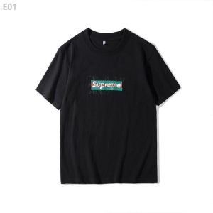 シュプリームSUPREME気分も上がるきれいめハッピ Tシャツ/ティーシャツ夏のいいのアイテム 2色可選 洒落感を演出する！