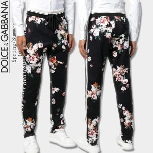 Dolce&Gabbanaドルガバ コピー贅沢に花柄を使用したメンズラインカジュアルなパンツクラシック上品な雰囲気