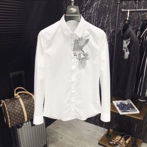 アルマーニ 服 コピーARMANI無駄のない洗練されたデザインボタンダウンシャツお洒落なプリント万能シャツ