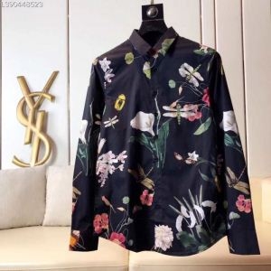 コスパの高いDolce&Gabbanaドルチェ&ガッバーナ 偽物メンズシャツ夏の爽やかな着心地で大人気の花柄長袖