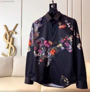 Dolce&Gabbana男女兼用ドルガバ シャツ コピーヴィンテージ感のある花柄シャツ上品カジュアルボタンダウン長袖