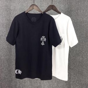 2色可選春夏新作奇跡の再入荷 CHROME HEARTS クロムハーツ半袖TシャツSS19春夏入荷人気のスピーディ