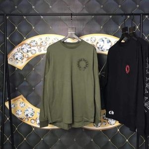 長袖Tシャツ2色可選 ジュアル感強めの着 CHROME HEARTS クロムハーツVIP 先行セール2019年夏