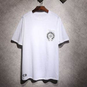 夏季先取り欲しい 半袖Tシャツ超おすすめ 2色可選 CHRO...