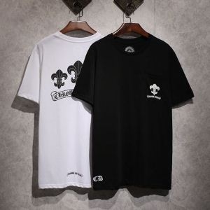 透け感の持つ涼しげな印象 CHROME HEARTS クロムハーツVIP 先行セール2019年夏 半袖Tシャツ 2色可選