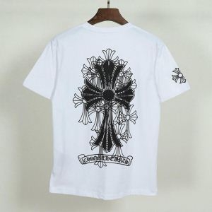 流行の最前線 2色可選 CHROME HEARTS 19SS新作大人気旬トレンド クロムハーツ 半袖Tシャツ