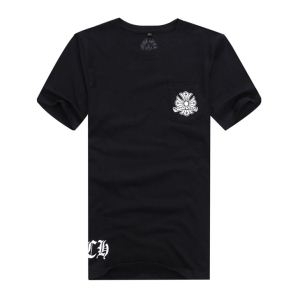 半袖Tシャツ 2色可選 春物新作大人スタイリッシュCHROME HEARTS 19SS限定夏季 クロムハーツ