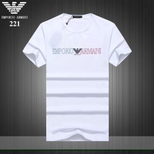 ARMANI アルマーニ  半袖Tシャツ 3色可選 抜群の人気を集め 2019春新作正規買付 国内配送