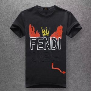 春夏新作奇跡の再入荷 19SS 待望の新作カラー FENDI フェンディ多色可選 半袖Tシャツ