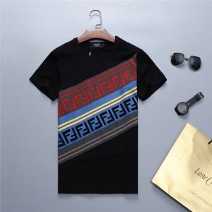 春物１点限りVIP顧客セール FENDI フェンディ半袖Tシャツ 2色可選 2019夏に意外と人気な新作