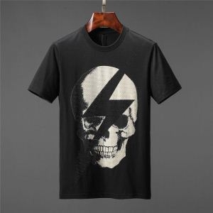 話題の新作夏新品 Tシャツ/ティーシャツ2色可選  1点限り国内即納 フィリッププレイン PHILIPP PLEIN  19SS限定夏季