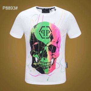 19ss完売必至夏季 Tシャツ/ティーシャツ フィリッププレイン今期新作人気の美ライン PHILIPP PLEIN 2色可選 今年は先取り