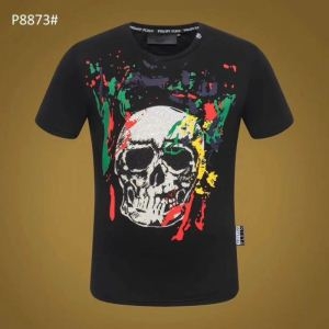 Tシャツ/ティーシャツ 19春夏正規品保証  フィリッププレイン PHILIPP PLEIN オンライン限定 2色可選 春夏新作