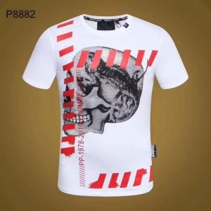 PHILIPP PLEIN 夏季上品スタイル   Tシャツ/...