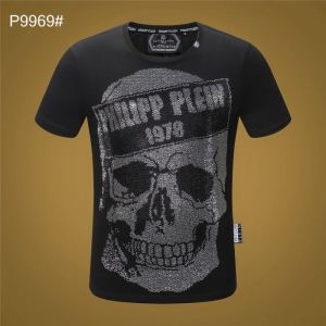 19年春夏  Tシャツ/ティーシャツ フィリッププレイン毎年定番人気商品 PHILIPP PLEIN 夏新品完売間近