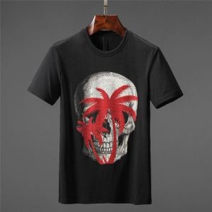 19春夏正規品保証 Tシャツ/ティーシャツ フィリッププレイン 人気モデル復刻 PHILIPP PLEIN すぐ売れちゃう 2色可選