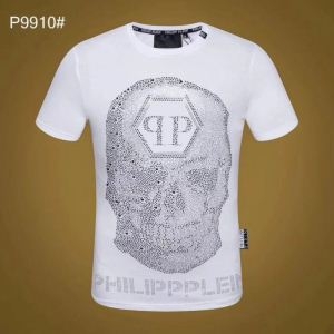 Tシャツ/ティーシャツ 19SS未入荷 フィリッププレイン 安心送料関税込夏らしい新品  PHILIPP PLEIN 2色可選 流行の最前線