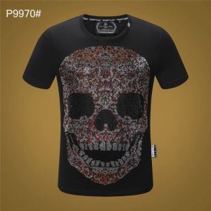 PHILIPP PLEIN  19ss完売必至夏季 Tシャツ/ティーシャツ今期新作人気の美ライン フィリッププレイン トレンドスタイル