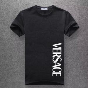 ヴェルサーチ tシャツ コピーVERSACE様々なスタイルに合わせ易いベーシックなロゴ半袖メンズ
