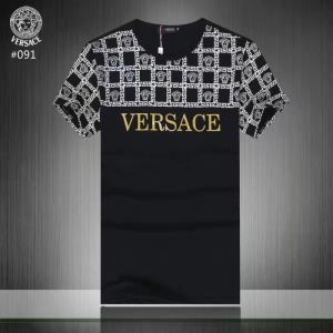 VERSACEヴェルサーチ ｔシャツ コピーブランドロゴ丸首...