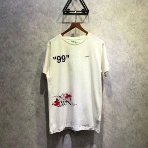 春夏で人気の限定新作 Off-White オフホワイト 半袖Tシャツ 2019春夏トレンドファッション新作