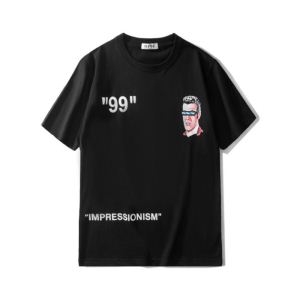 夏新品完売間近 SS19春夏入荷人気のスピーディ Off-White オフホワイト 半袖Tシャツ 2色可選