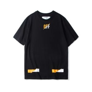 半袖Tシャツ OFF BLACK 2色可選 春夏入荷限定SALE価格 2019春新作正規買付 国内配送 Off-White オフホワイト