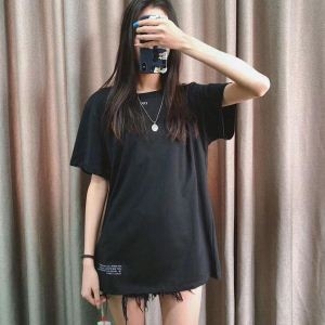 off-white 18ss】 OW 18ss 2019春夏にも引き続き大活躍！風合いが魅力  Off-White オフホワイト 半袖Tシャツ