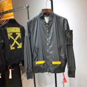 ブルゾン 2色可選 2019春夏の流行りの新品 使えて可愛いデザイン夏新品 Off-White オフホワイト