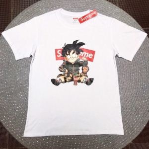 シュプリーム tシャツ 偽物 新作SUPREMEゆったりとし...