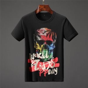 バカ売れ継続中　フィリッププレーンtシャツコピープリント図案PHILIPP PLEIN2019夏新作スーパーコピー　オシャレ美品　芸能人愛用　