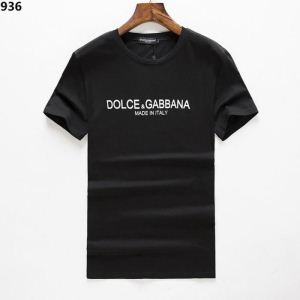 半袖Tシャツ 2色可選 抜群な魅力的なアイテム 安心の関税 19SS 新作  Dolce&Gabbana ドルチェ＆ガッバーナ