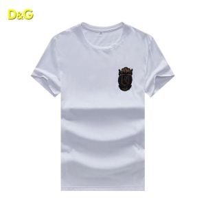 半袖Tシャツ 2色可選  2019人気お買い得アイテム これさえ押さえればOK！ Dolce&Gabbana ドルチェ＆ガッバーナ