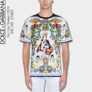 Dolce&Gabbana ドルチェ＆ガッバーナ 半袖Tシャツ 新作セール人気春物 最速！ブーム当確の2019春夏トレンド