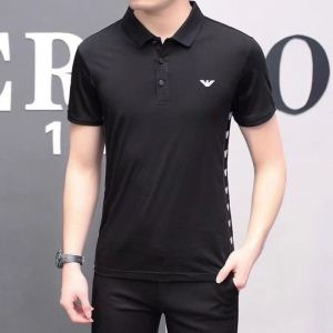 19SS 待望の新作カラー ARMANI アルマーニ 半袖Tシャツ 2色可選 春物新作大人スタイリッシュ