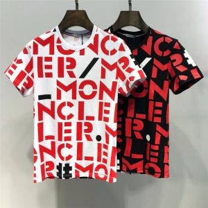 お相手の目を引く夏の新作　MONCLER半袖tシャツスーパー...