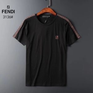 VIP 先行セール2019年夏 関税補償新作限定大人可愛い FENDI フェンディ 半袖Tシャツ 2色可選