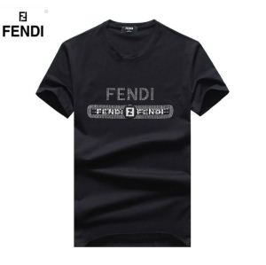 19SS 待望の新作カラー 春物新作大人スタイリッシュ FENDI フェンディ 半袖Tシャツ 4色可選