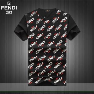 FENDI フェンディ 半袖Tシャツ 3色可選 ファッション感が急上昇！ 2019春新作正規買付 国内配送