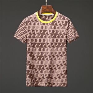 累積売上総額第１位 FENDI フェンディ 半袖Tシャツ 2色可選 引き続き注目のスタイル 19ss最新作