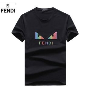 夏季大人気アイテム FENDI フェンディ 半袖Tシャツ 4色可選 2019春新作正規買付 国内配送