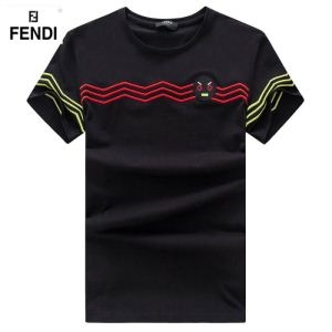 19SS新作大人気旬トレンド FENDI フェンディ 半袖Tシャツ 3色可選 今期新作人気の美ライン