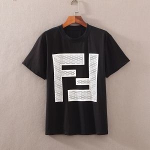 FENDI フェンディ 半袖Tシャツ 2色可選 雑誌にも人気掲載アイテム 19SS新作大人気旬トレンド 男女兼用