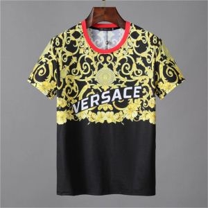 2色可選 半袖Tシャツ VERSACE ヴェルサーチ 夏らし...