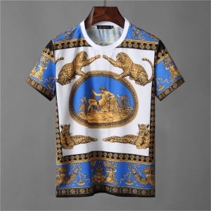 春夏季超人気即日発送 VERSACE ヴェルサーチ 半袖Tシャツ 2019春夏の流行りの新品 風合いが魅力