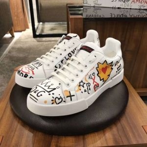 VIP 先行セール2019年夏 関税補償新作限定大人可愛い Dolce&Gabbana ドルチェ＆ガッバーナ カジュアルシューズ