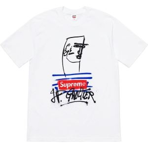 すっきりした印象に Tシャツ/半袖 2色可選 Supreme × Jean Paul Gaultier Tee 2019春夏は人気定番