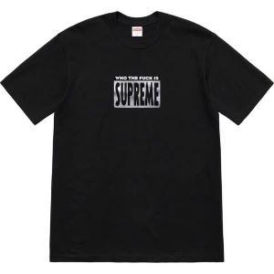 Supreme 19SS Who The Fuck Teeカジュアルで気分爽快 Tシャツ/半袖 4色可選  きれいめな印象